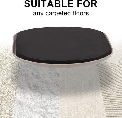 8PCS Furniture Sliders, 9-1/2" X 5-3/4" Large Furniture Movers Sliders, Reusable Sliders for Furniture on Carpet for Heavy Furniture, Furniture Moving Made Simple!