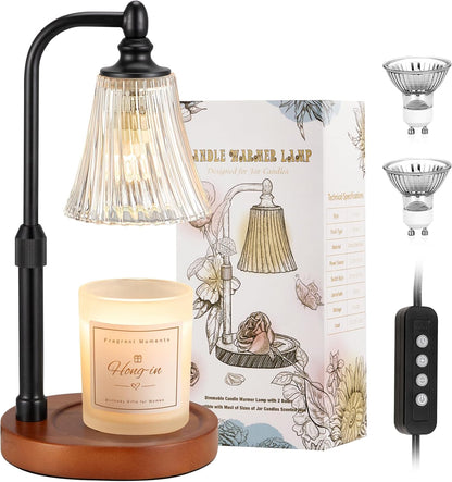 Hong-in Candle Warmer Lamp with Timer,Birthday Gifts for Women Mom Sister