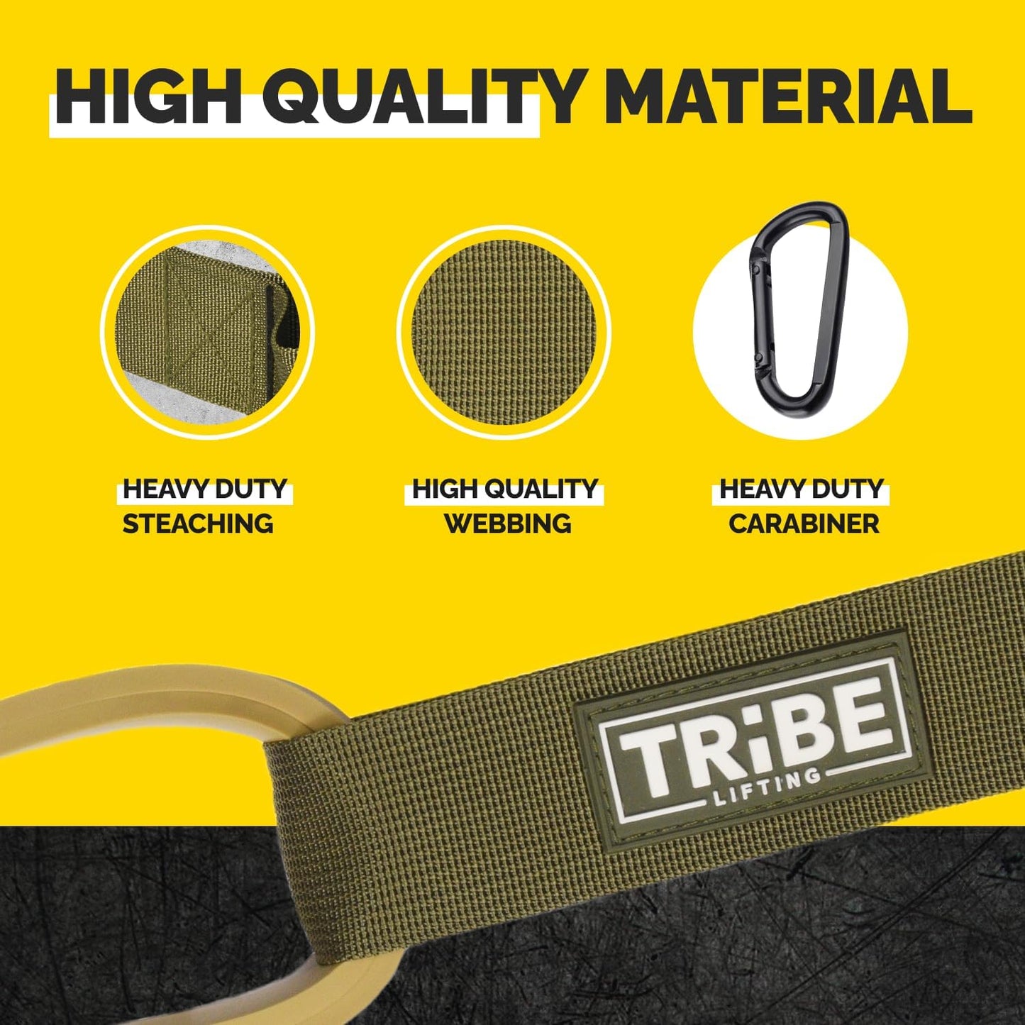 Door Anchor Strap for Resistance Bands with 5 Loops and Metal D-Rings | Fits most doors and resistance bands, 5 anchor points, reinforced nylon, tool-free setup, full-body workout versatility
