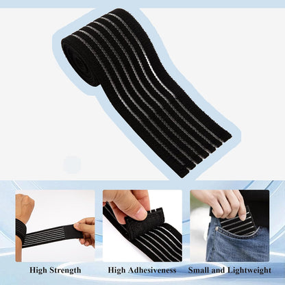 4Pack Elastic Ice Pack Straps,35.5" x 2" Reusable Fastening Bands | Soft and Comfortable, Adjustable Extension Straps,Cold and Hot Therapy,Ideal for Elbow,Thigh,Calf,Waist,Knee,Ankle,Shoulder