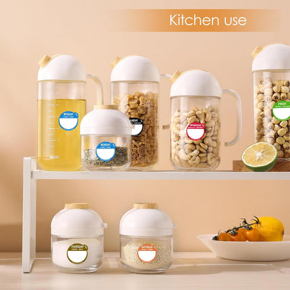7000 Pcs 1 Inch Risepekt Removable Day Dots Food Labels (Monday-Sunday)