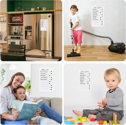 Chore Chart for Multiple Kids, ADHD Tools Checklist Board Routine Schedule (to Do List)