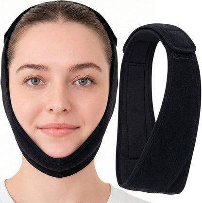Vive Jaw Ice Pack Wrap for Face & Oral Surgery - Wisdom Teeth Ice Head Mask | Hot & Cold, Reusable, Iced Icepack for Face - Tooth Pain, Extraction - Tonsillectomy Recovery, Relief for Injuries