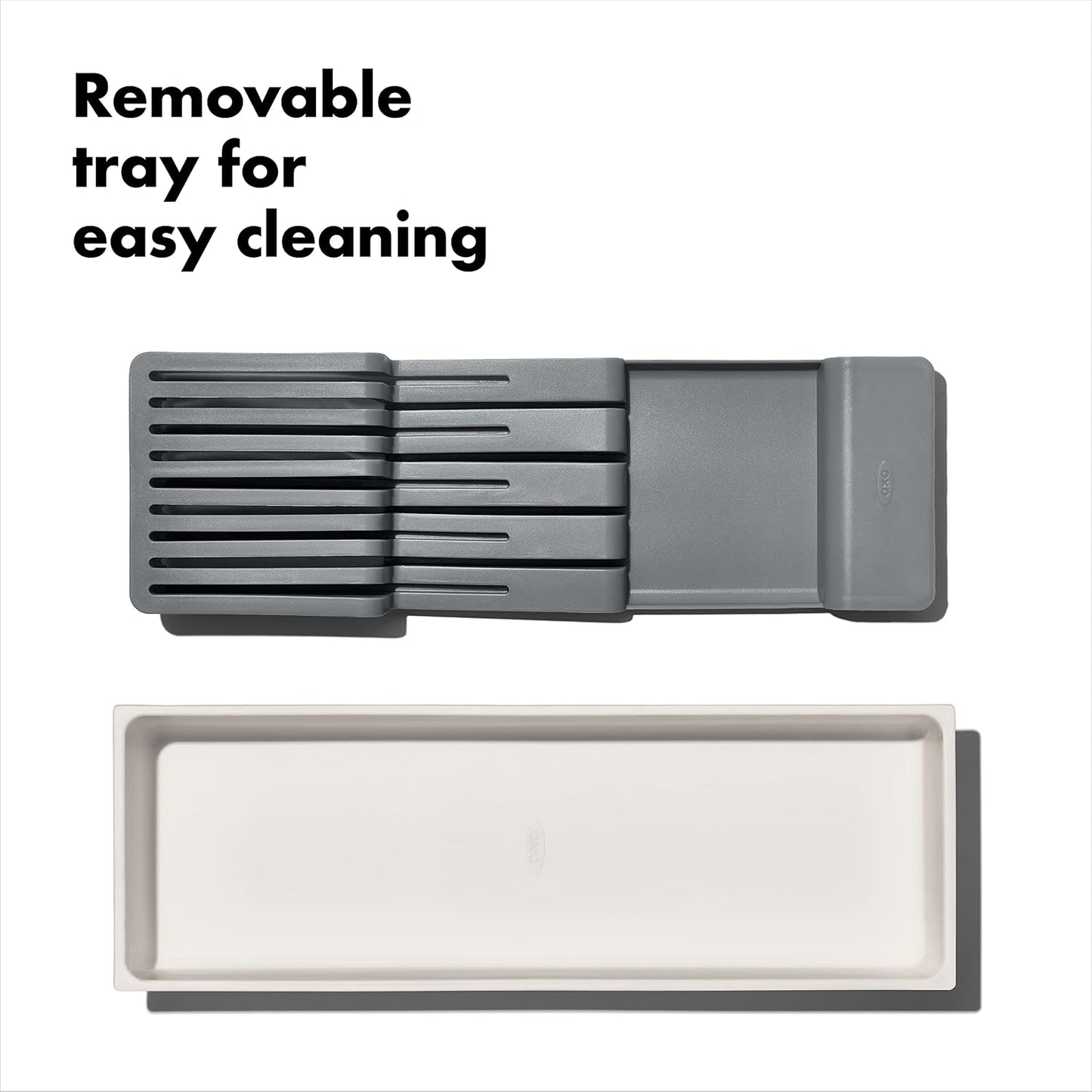 OXO Good Grips Kitchen, Compact Spice Drawer Organizer, White