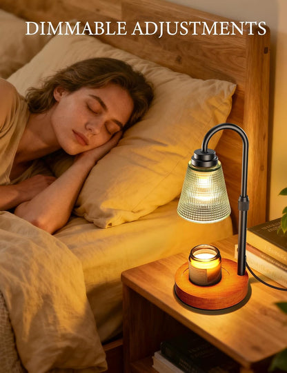 Candle Warmer Lamp with Timer Dimmer, Home Decor for Birthday Gifts Women