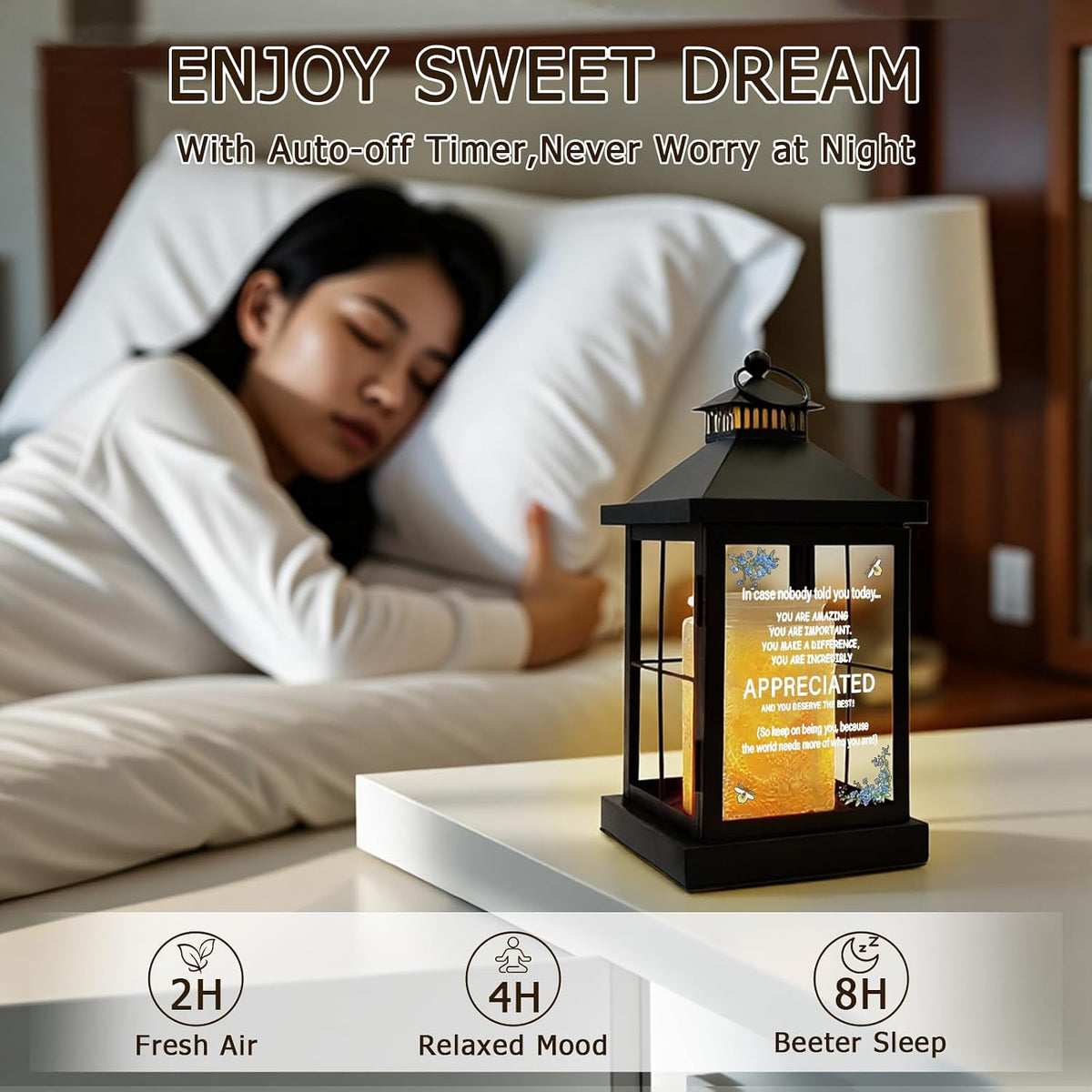 2026 New Candle Warmer Lamp with Timer,Compatible with 3 Wick Candles Jars,Vintage Candle Warmer Lantern Lamp,Dimmable Farmhouse Candle Lamp Warmer,Fully Enclosed and Hanging Up Designed
