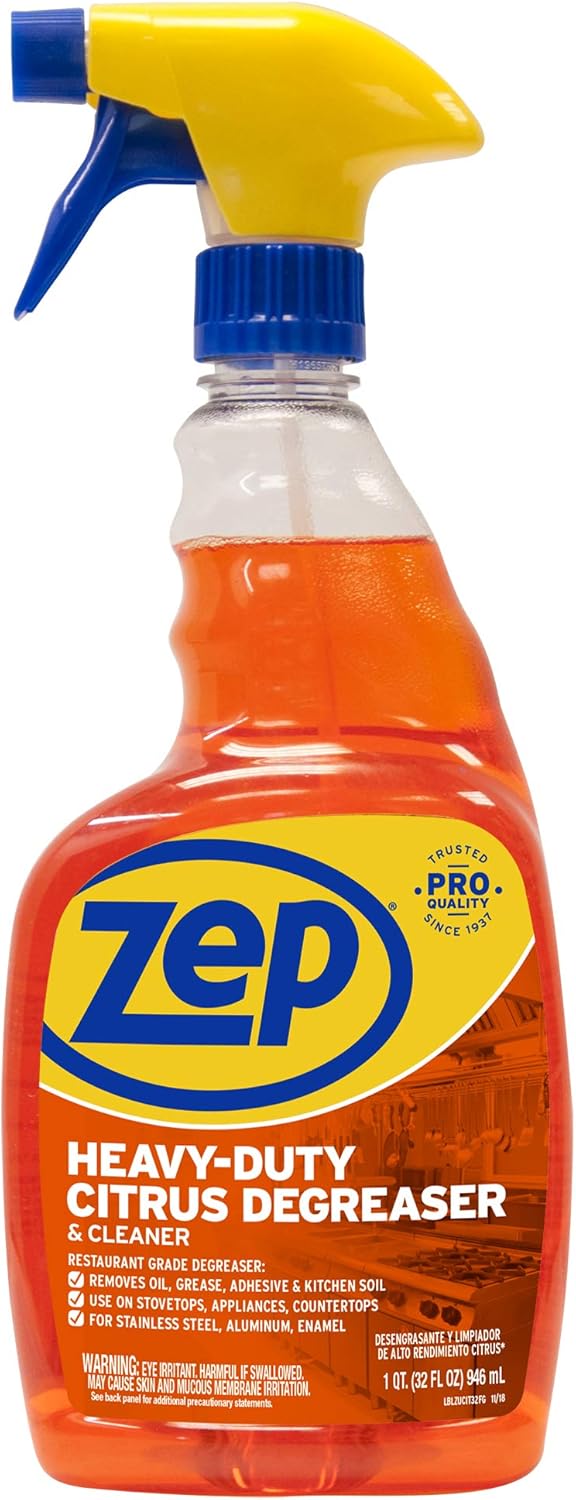 ZEP Heavy-Duty Citrus Degreaser 32 Ounces ZUCIT32