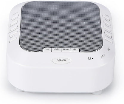 Noise Sound Machine with 28 Soothing Sounds Night Light White Noise Machine for Adults Baby Kids Sleep Machines Multi Button Quick Control Levels 3 Timers for Home Office Travel