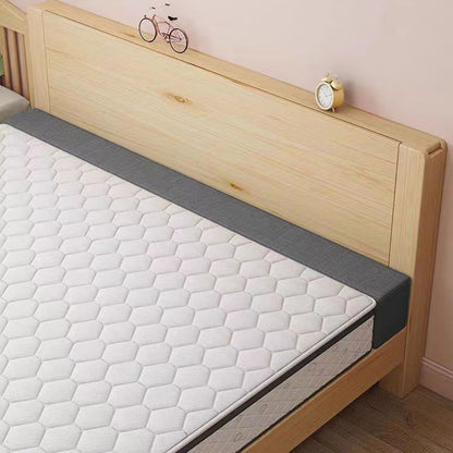 Bed Gap Filler for Headboard Space Filler Bed Crack Pillow Stopper 79x4x6 | Wall Side Mattress Extender Memory Foam Mattress Gap Filler Twin Bed and Small Items From Falling for Removable Cover