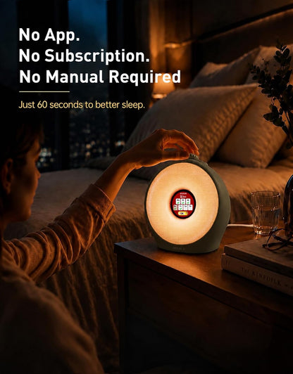 Dekala Sunrise Alarm Clock with Pulse Wake, 7-Day Programmable 4 Loud Alarm
