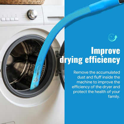 Dryer Lint Vacuum Attachment Compatible with Dyson V15 V12 V11 V10 V8 V7 Gen5 Cordless Vacuum Cleaner, Flexible Dryer Vent Cleaner Kit Lint, The switch lock, so you don't need press the switch tightly