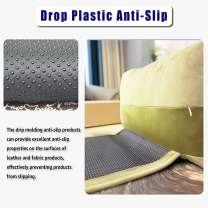 Adjustable Headrest Pillow for Recliners and Armchairs - Non-Slip Velvet Cushion for Neck Support and Pain Relief (Gray)