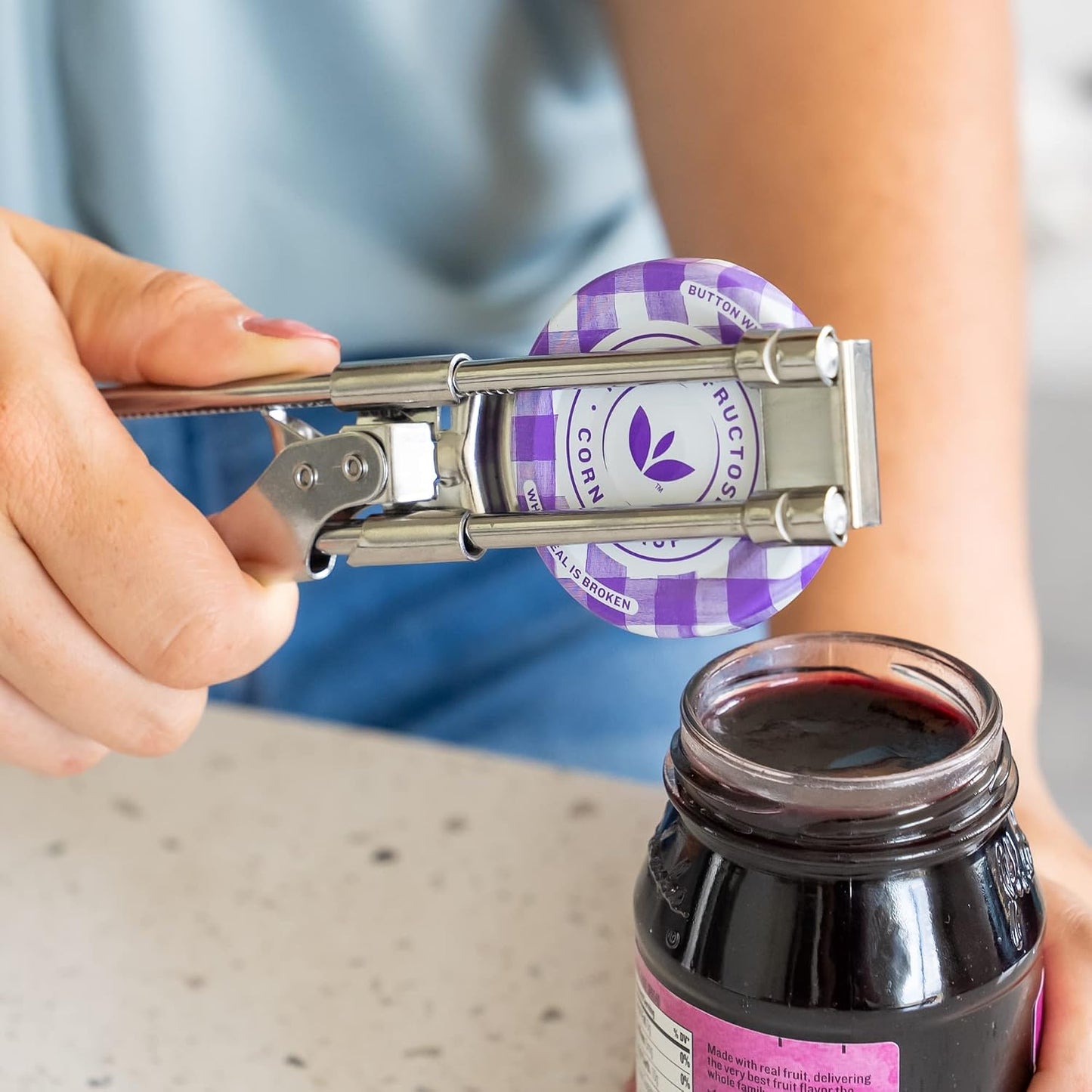 Oleex Jar Opener for Weak Hands with Keychain Bottle Cap Opener. Easy Jar Opener for Seniors with Arthritis or Kids Jar Openers. Jar Gripper Tight Lid Opener and Bottle Opener Kitchen Gadgets