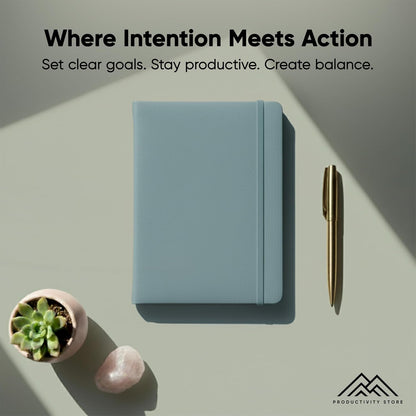 Dated, 2026 Planner, 5.8” x 8.3” - The #1 Productivity Planner to Achieve Your 2026 Goals - Planner 2026-2027 by PRODUCTIVITY STORE (A5, GREY)