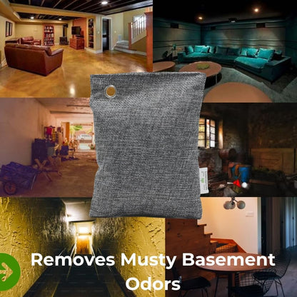 Charcoal odor absorber, Charcoal Air Purifying Bags, Odor Absorber, Air Purifying Bags for Home, Closet Air Freshener, Odor Eliminator for Car, Shoes & Gym bags. Premium Qulity and a Large Quantity.