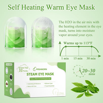 Steam Eye Mask Heated Eye Masks For Dry Eyes, Unscented
