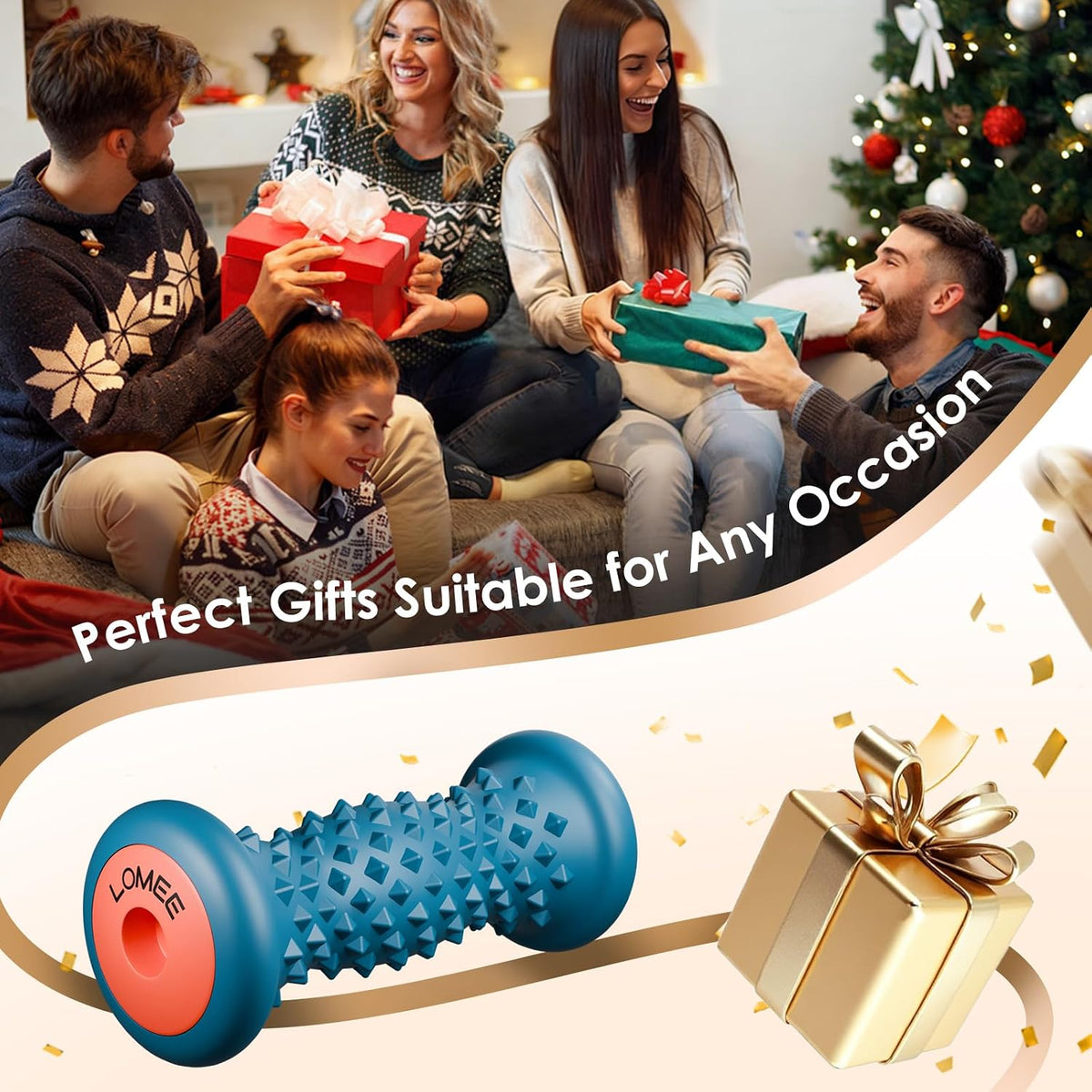 Foot Roller Massager for Plantar Fasciitis, Foot Arch and Heel Pain Relief