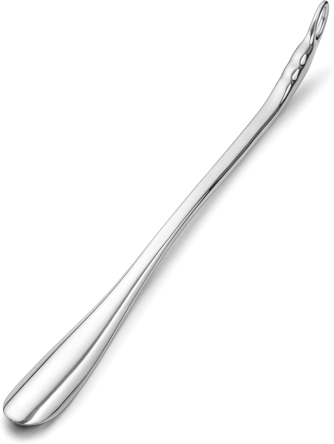 Red Moose Shoe Horn Long Handle Metal 24 inch - Durable and Sturdy for Shoes and Boots