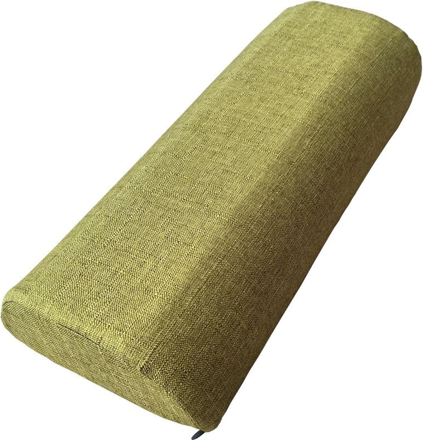 Knee Pillow Half Moon for Back Sleeping, Knee Wedge Pillow for Back Pain,Body Pillow Leg Pillow for Side Sleeping, Knee Bolster Pillow for Legs Support, Half Moon(17,45x18x10cm/18x7x4in)