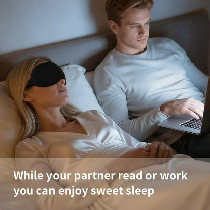 Sleep Mask for Side Sleeper Women Men,Blackout Eye Masks for Sleep