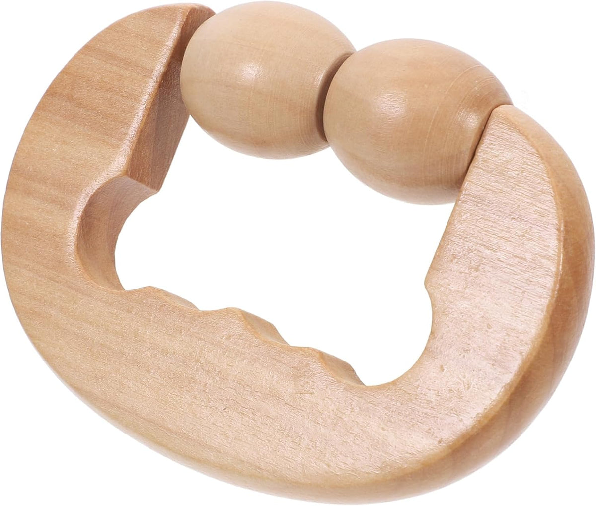 FOMIYES Wooden Foot Roller Tool for Relaxation Portable Massage Device for Face Neck Shoulder Foot Back for Home Travel Use