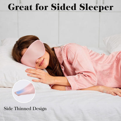 Fygrip 3D Eye Mask Sleep Mask for Men & Women, Black