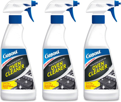 Carbona Oven Cleaner | Grease & Stain Fighting Formula | Odor Free | 16.8 Fl Oz Each, 1 Pack