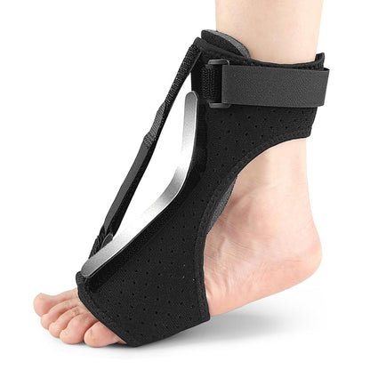 Kid Foot Drop Brace Plantar Fasciitis Night Splint Adjustable Straps Foot Varus Valgus Correction Support Heel Spur Pain Foot Splint for Sleeping Heel Pain Relief Achilles Tendonitis