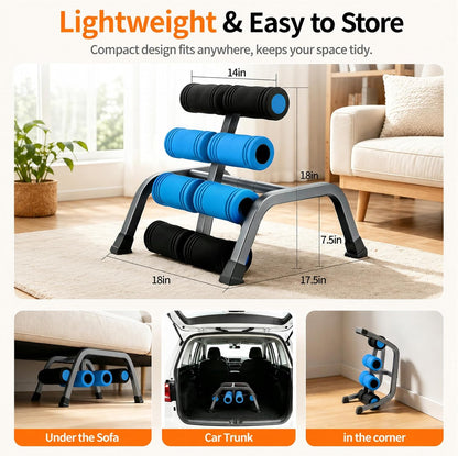 Mini Inversion Table, Spinal Decompression Table Rollers