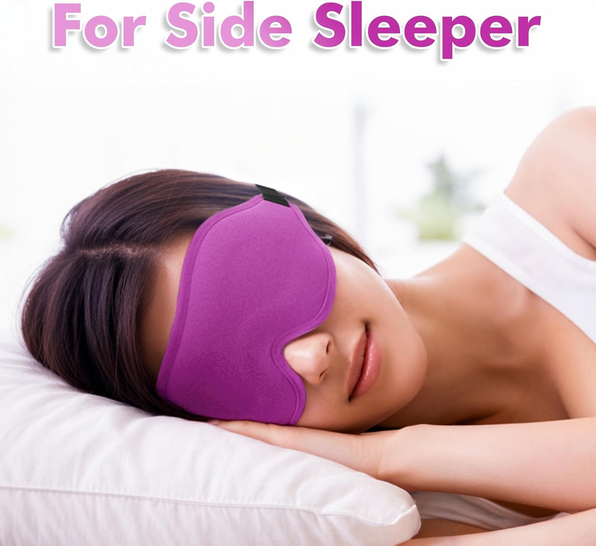 3D Weighted Eye Mask for Lash Extensions, Eye Covers for Sleep