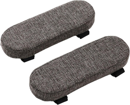 Office Chair Armrest Pad Elbow Cushion Thick Removable Cover Desk Chair Armrest Cushion Arm Padding for Recliners Sofa Home, Beige