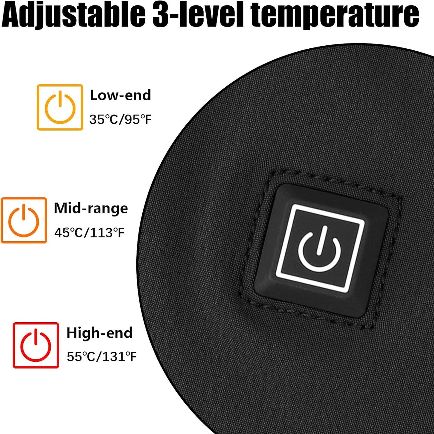 Tactical Hand Warmer,Portable Drop Hanger Waist Handwarmer Pouch for Hunting Golf Camping Fishing, Hiking, Football Winter Outdoor Field Survival.