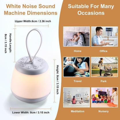 Upgraded White Noise Sound Sleep Machine