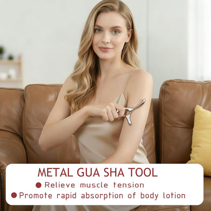 BYYDDIY Gua Sha Trigger Point Massage Tool -Thumb Protector,Deep Tissue Massage,Muscle Scraper Tool (T)