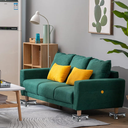 Furniture Moving Set for Hard Floor Surfaces, Move Heavy Furniture Quickly & Easily,(1 Lifter Tool & 4 Heightening Block)
