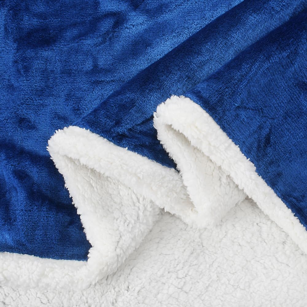 Catalonia Sherpa Wearable Blanket with Sleeves Arms