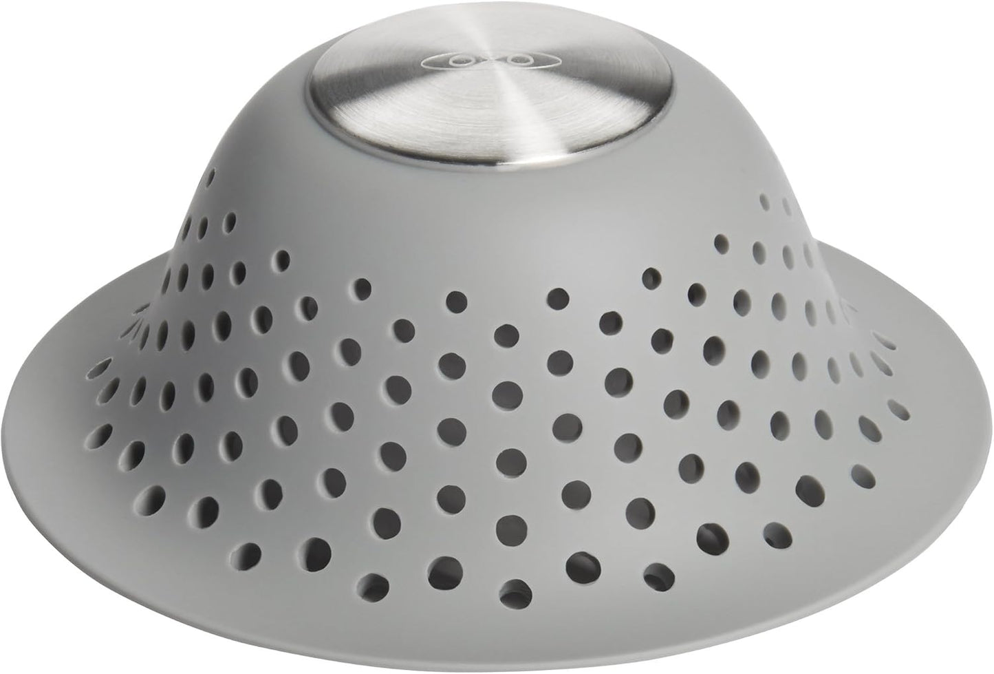 OXO Good Grips Silicone Shower & Tub Drain Protector, Hair Drain Catcher