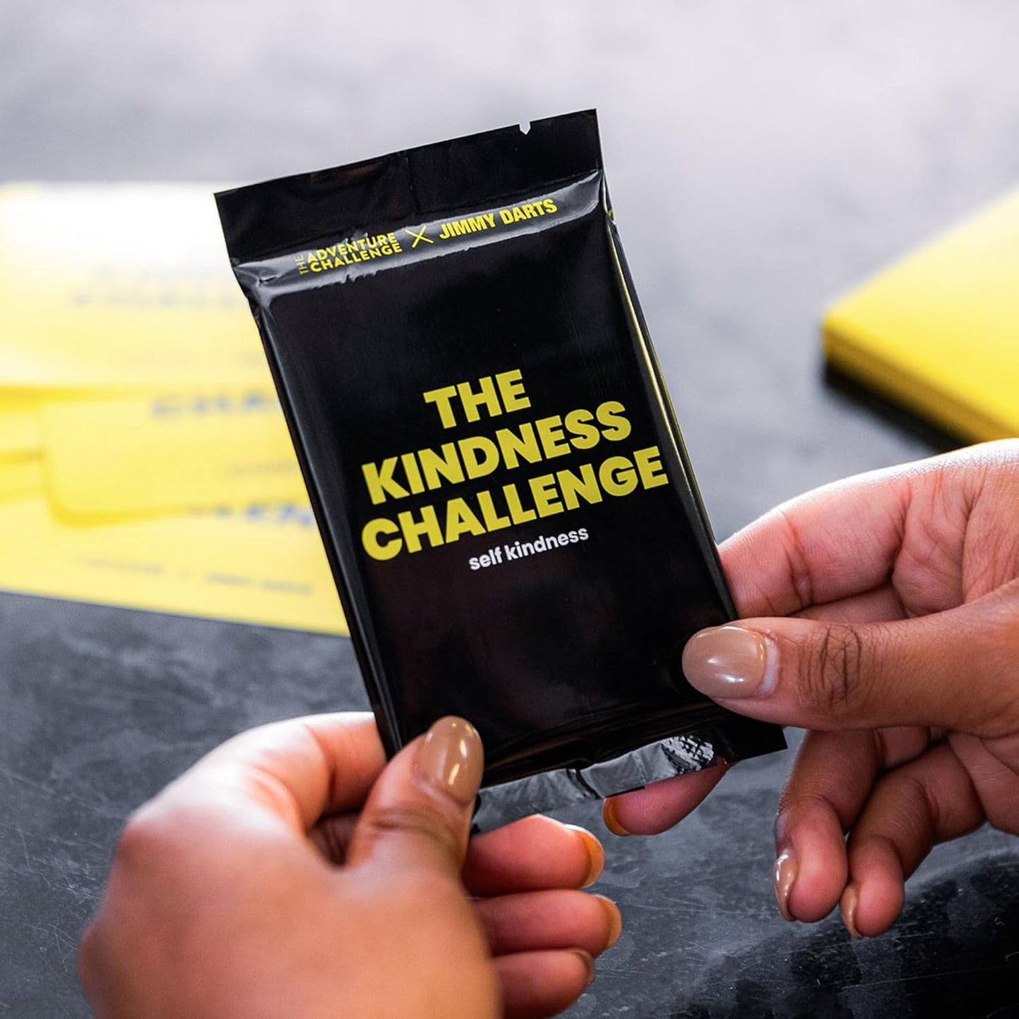 Kindness Self Edition - 12 Scratch-Off Self-Care Challenge Cards | Self-Care Challenges With Reflection, Solo Activity For Wellness, Personal Growth Gift For Adults