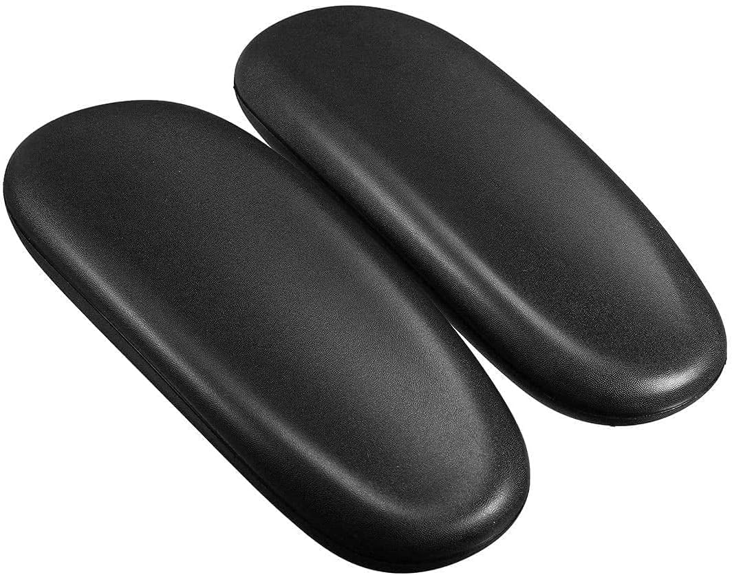 Ketofa Office Chair Arm Rest Replacement Fits All Styles of Arms with 4" Mounting Hole Patterns Screws Set Desk Armrest Cover(2Pack)