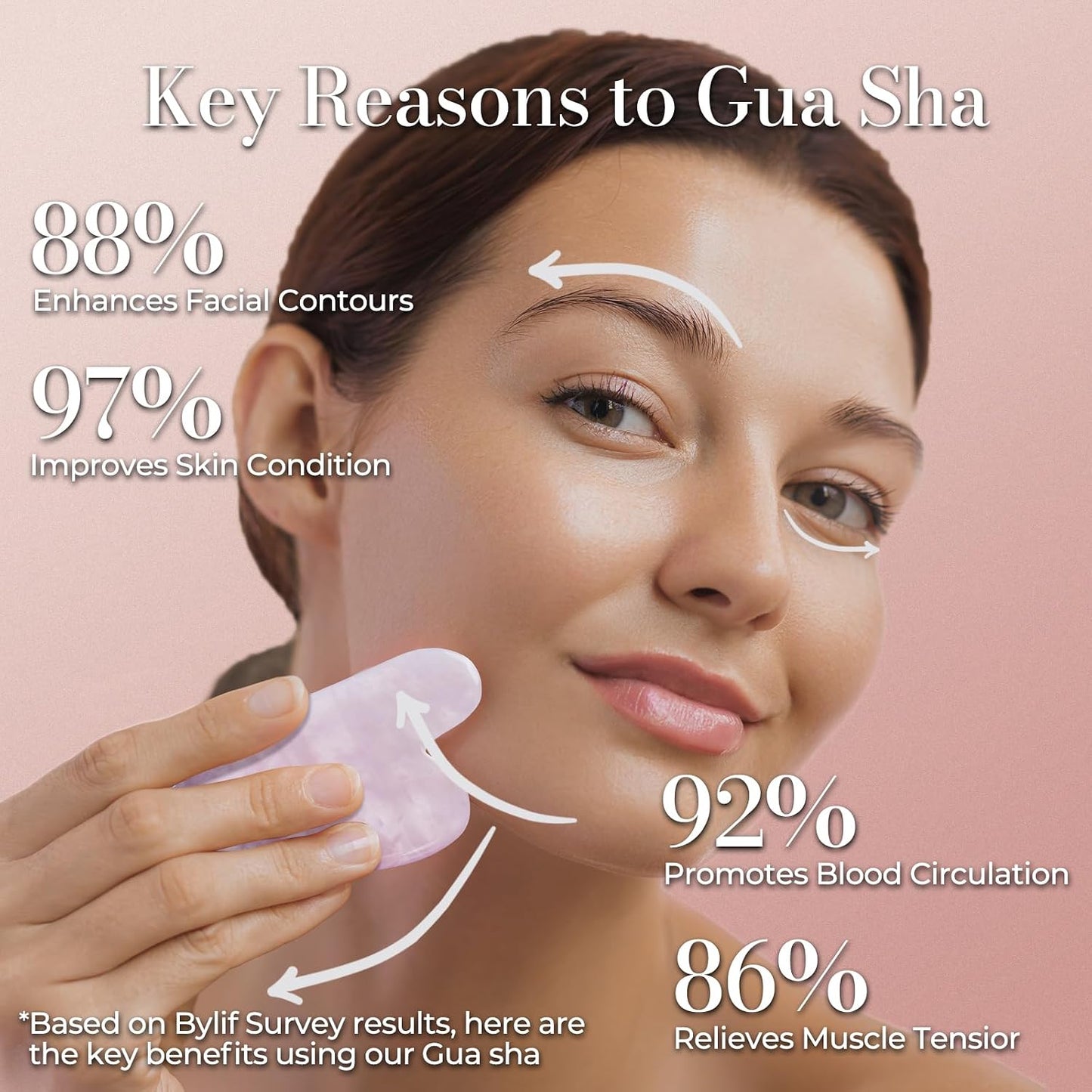 Trigger Point Massage Tool, Gua Sha Tool for Deep Tissue Massage & Fascia Release, Metal Muscle Scraper, Stainless Steel Thumb Saver, Acupressure Myofascial Release Tool, Full Body Pain Relief