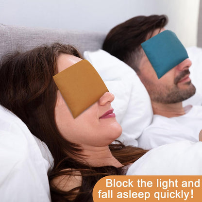 SmoothNovelty 6 Pack Cotton Eye Pillow Cover, for Zipper Yoga Spa