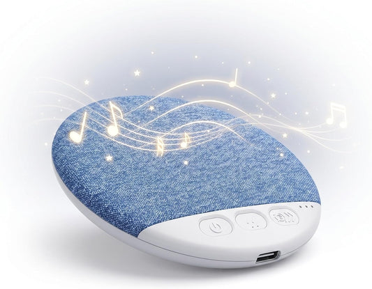 Dream Pillow Speaker, Ultra-Thin Bluetooth Sleep Speaker for Side Sleeper, Wireless Under Pillow Speaker for Sleeping, Partner-Friendly Noise Isolation for White Noise Music Audiobook