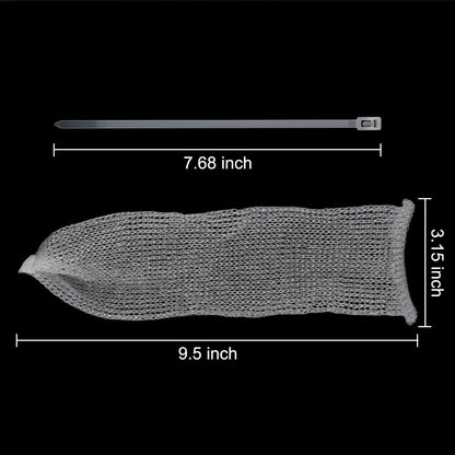Sumind 30 Pack Nylon Lint Trap Washing Machine Fabric Mesh | Washer Lint Catcher, 30 Pack Cable Ties, Mesh Filters Debris Buildup, Secure Installation with Ties, Laundry Necessities