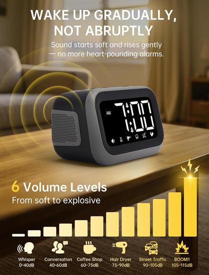 Acedeck Super Loud Alarm Clock: 115dB Wake-Up Power