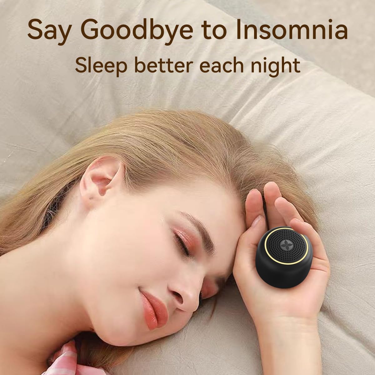 DailyBody Sound Machine White Noise Machine with 30 Soothing Sounds 12 Colors Night Light 32 Levels Volume 5 Timers & Memory Function Effectively Blocks Noise Ideal Sleep Machine for Baby Kids Adults