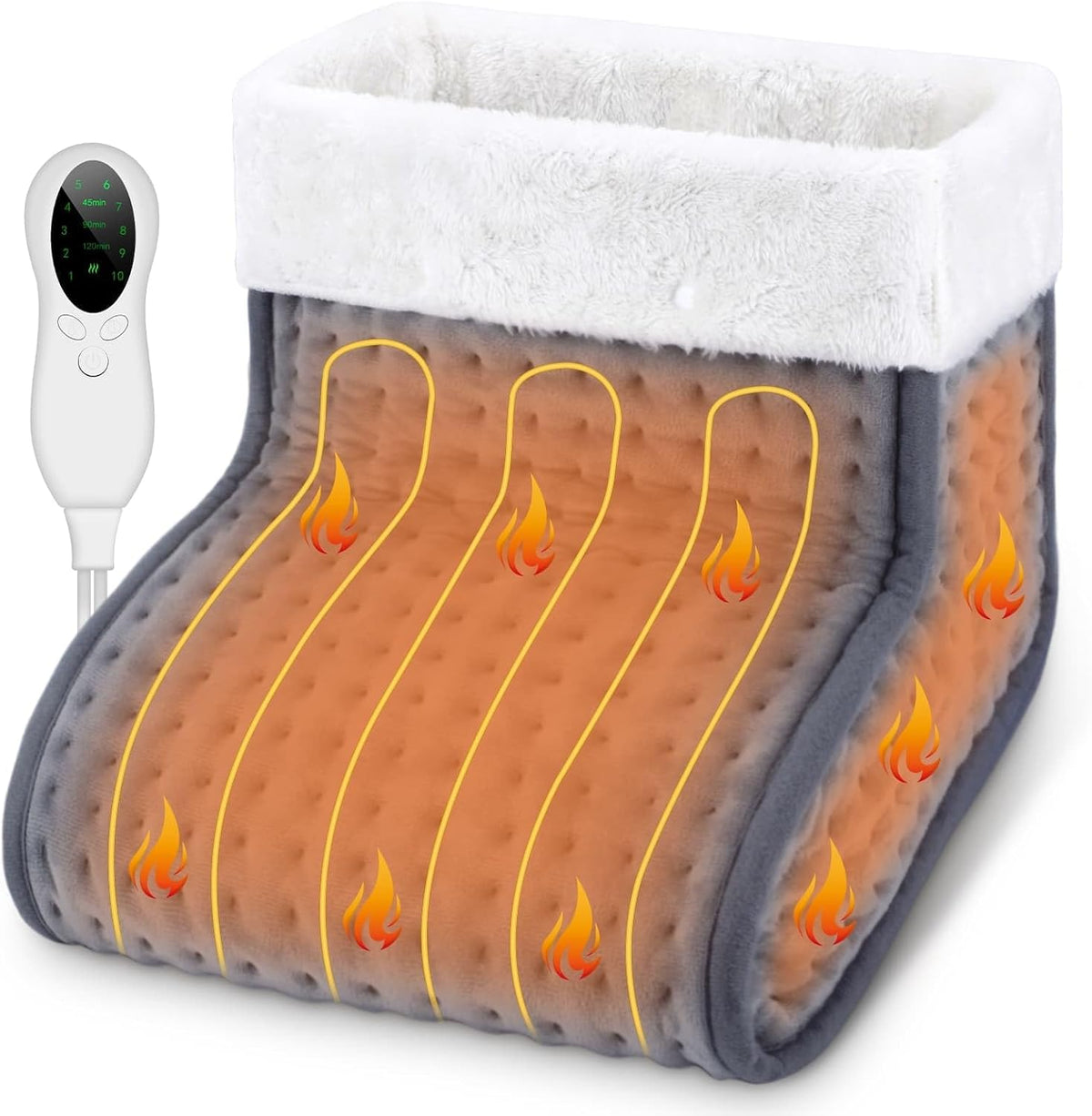 CYFIE Foot Warmer Under Desk - Electric Heating Pad for Women Men