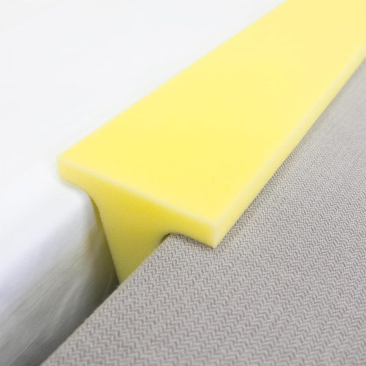 Bed Filler for Headboard, Suitable for Gap 1-2" of King Queen Twin Bed, 78.7'' Long Wedge Sleeping Pillow, Foam Mattress Gap Filler