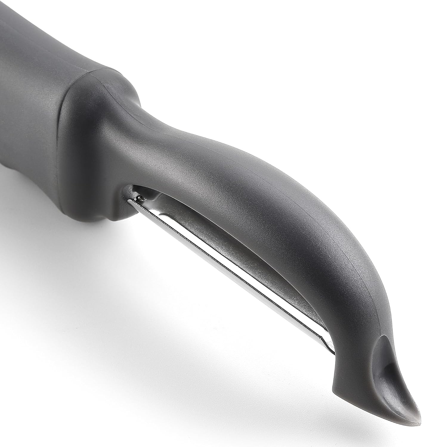 Spring Chef Swivel Potato Peeler for Kitchen w/ Soft Grip Handle, Mango | Premium Vegetable Peeler w/ Sharp Stainless Steel Blades, Multifunctional Food Peeler for Apple, Carrot, Cucumber, Fruit