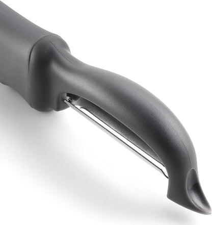 Spring Chef Swivel Potato Peeler for Kitchen w/ Soft Grip Handle, Mango | Premium Vegetable Peeler w/ Sharp Stainless Steel Blades, Multifunctional Food Peeler for Apple, Carrot, Cucumber, Fruit