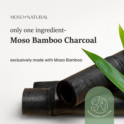 Moso Natural Fridge Deodorizer, HGTV Editors' Pick - Bamboo Charcoal Refrigerator Odor Eliminator, Reusable Odor Absorber for Freezer, Lasts 2 Years, Compact Design